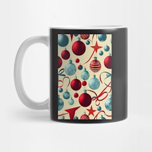 Christmas Seamless Pattern, Christmas Decorations #9 Mug